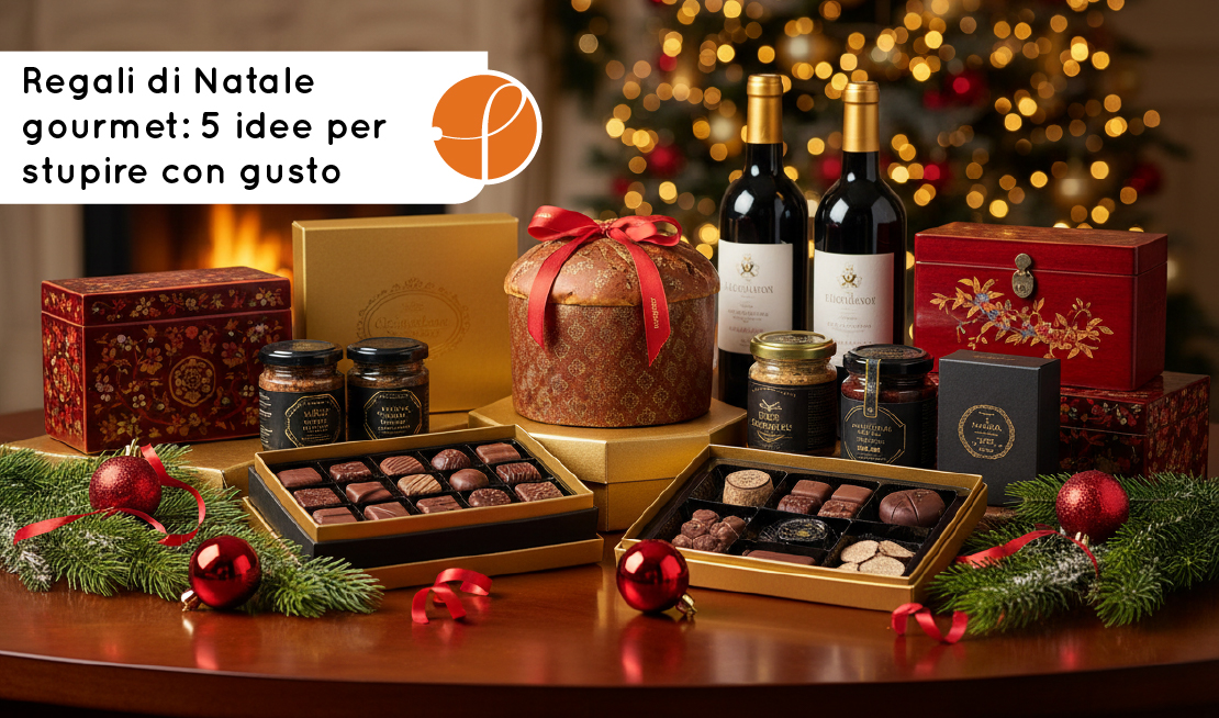 Regali di Natale gourmet: 5 idee per stupire con gusto