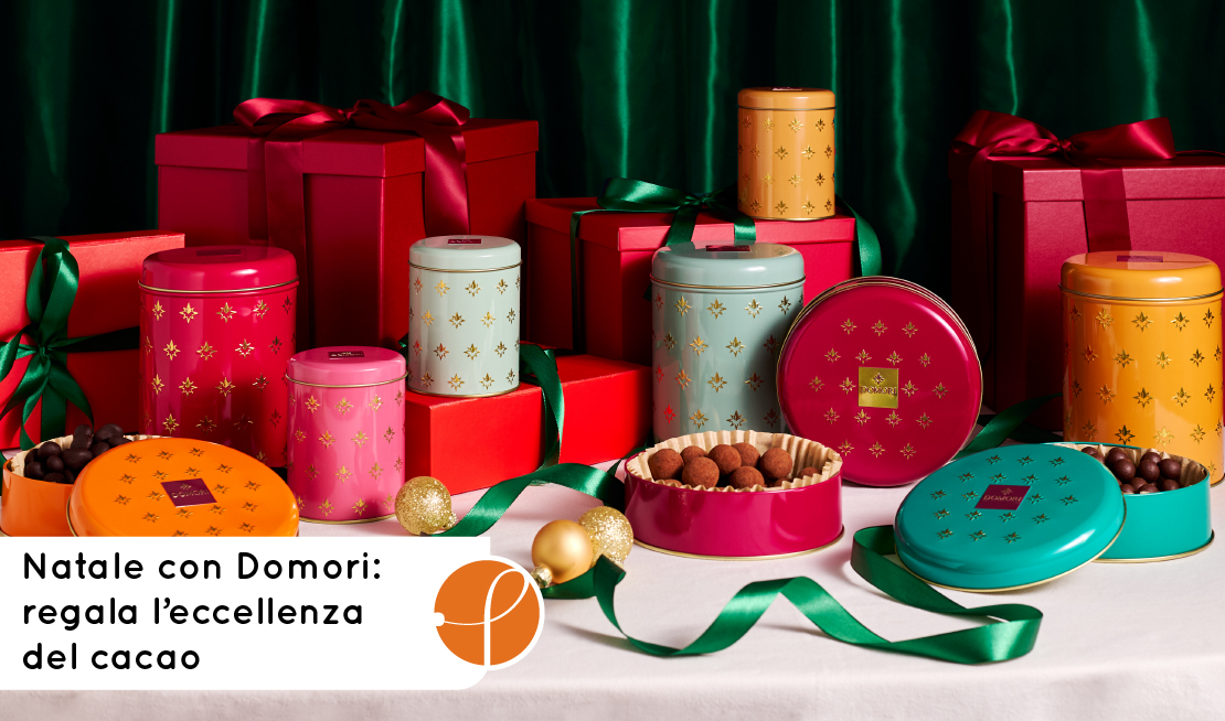 Natale con Domori: regala l’eccellenza del cacao (e ordina entro il 12/12!)